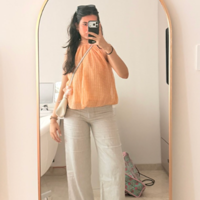 Kesar - Cotton Voile Top