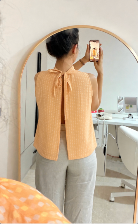 Kesar - Cotton Voile Top