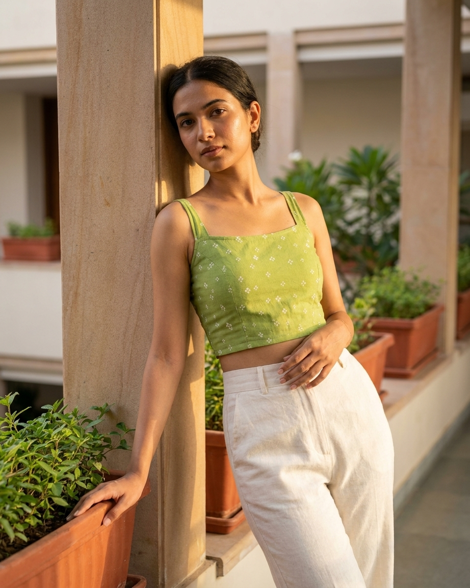 Dhani Noor Bandhani Top